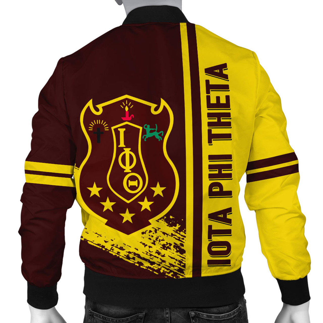 Iota Phi Theta Bomber Jacket Quater Style