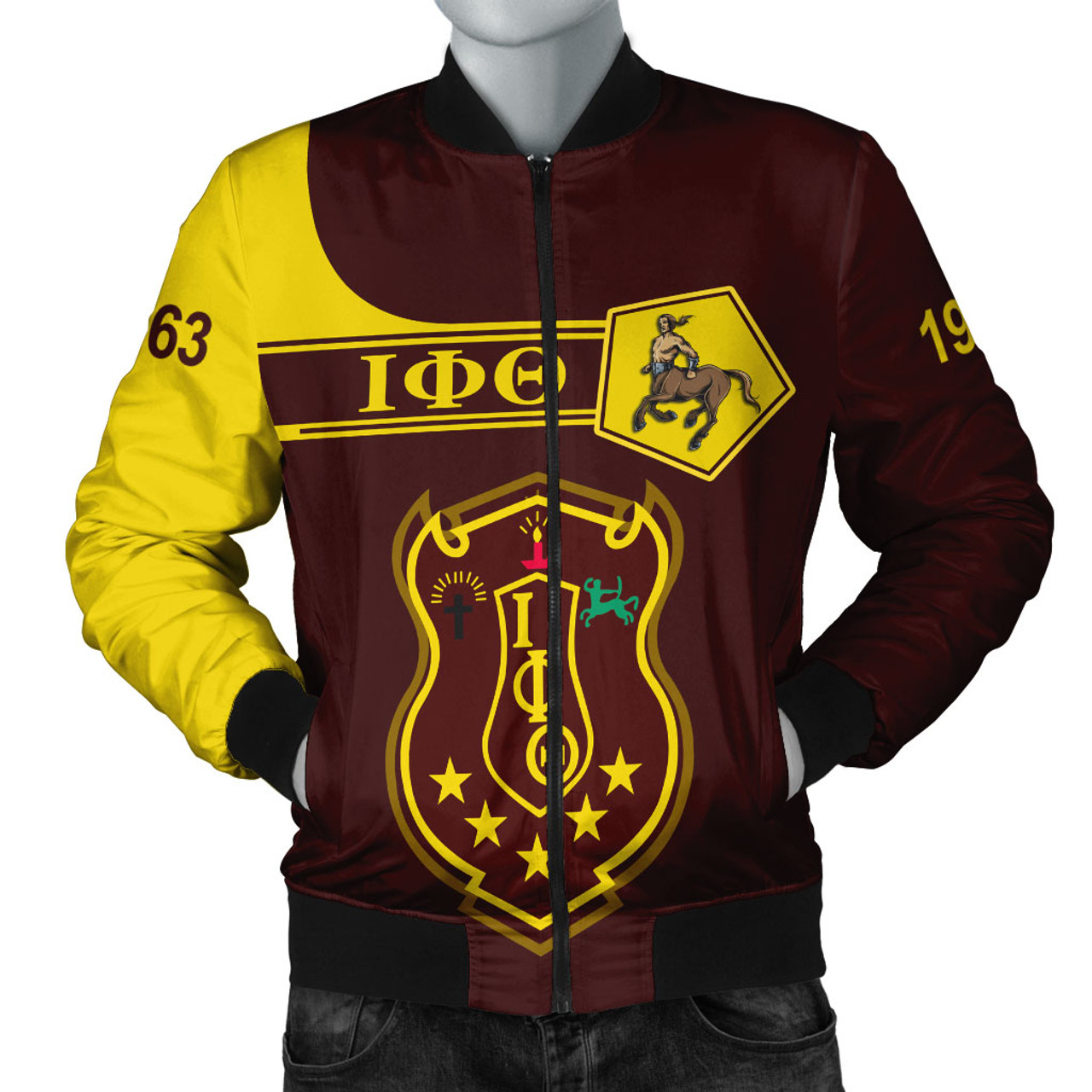 Iota Phi Theta Bomber Jacket Custom Simple Style