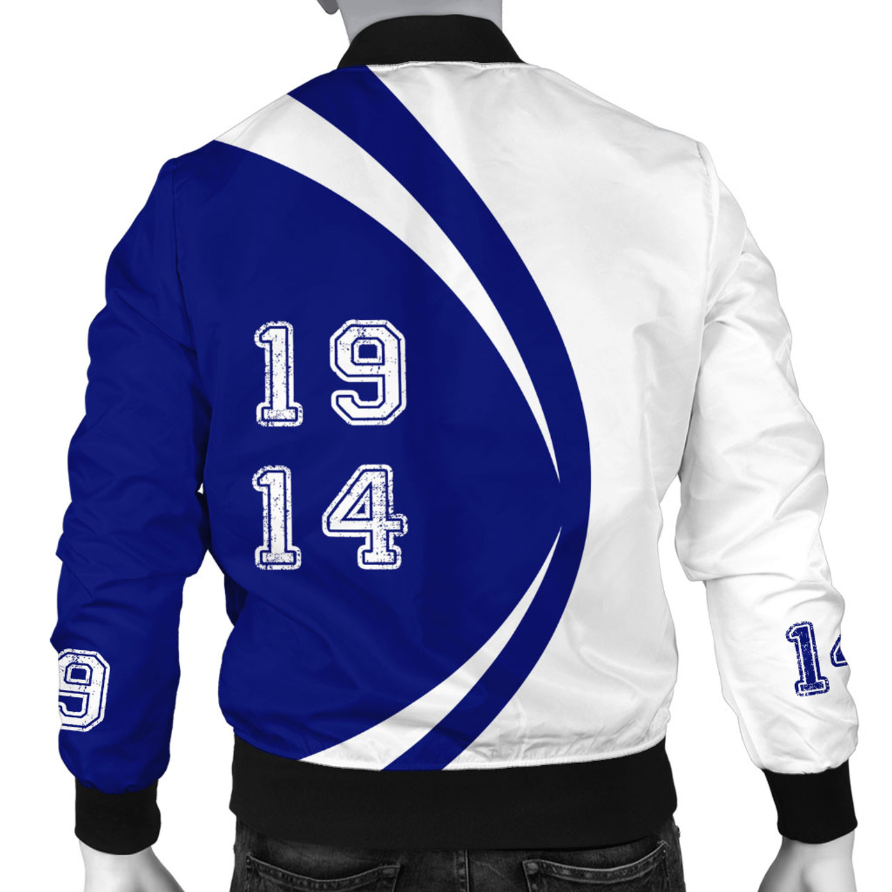 Phi Beta Sigma Bomber Jacket Circle Style