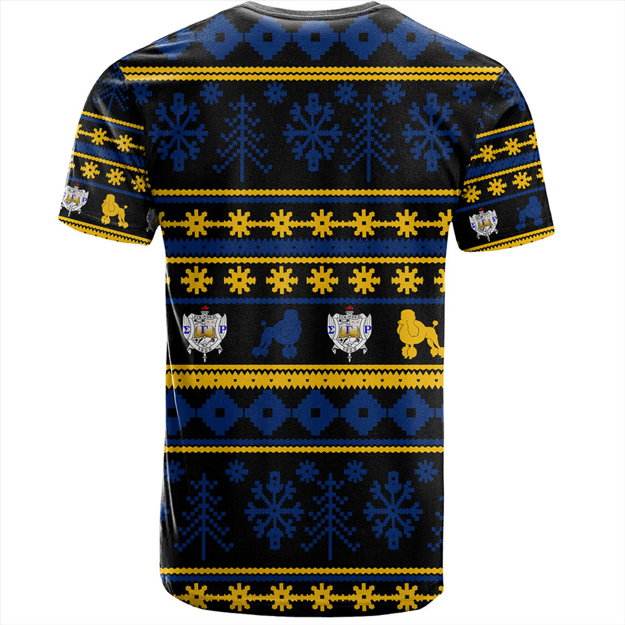 Sigma Gamma Rho T-Shirt Christmas Style Grunge