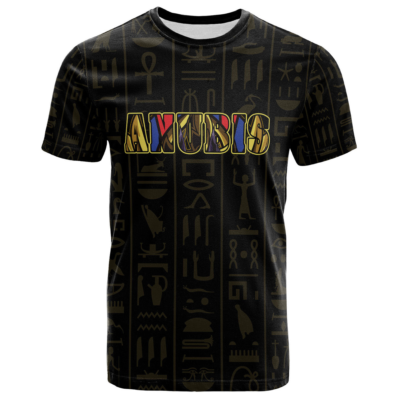 Egyptian T-Shirt - Egyptian God Anubis T-Shirt Desert Fashion 1