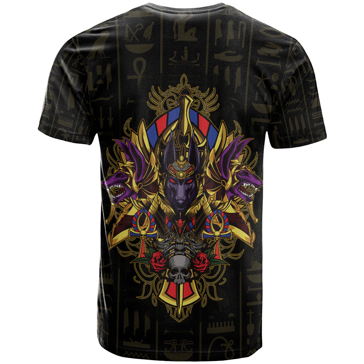 Egyptian T-Shirt - Egyptian God Anubis T-Shirt Desert Fashion 2