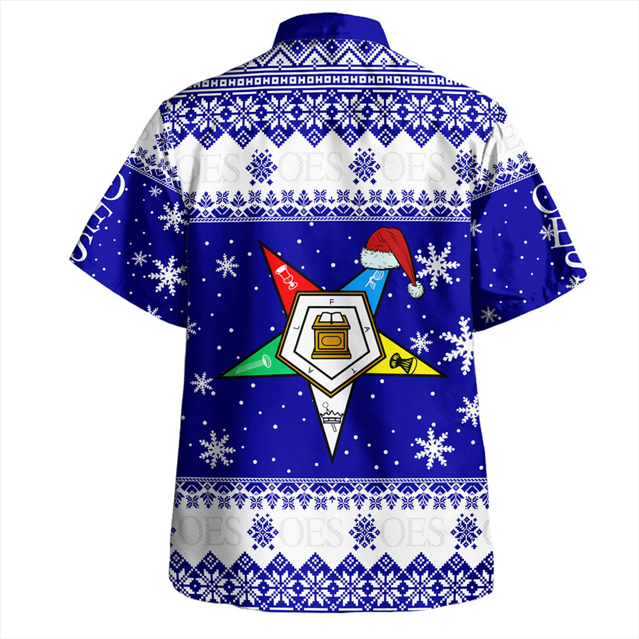 Order of the Eastern Star Hawaiian Shirt Sorority Inc Christmas