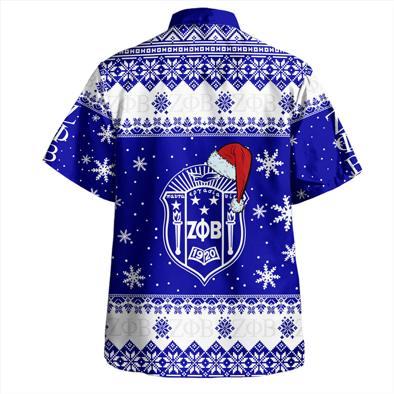 Zeta Phi Beta Hawaiian Shirt Sorority Inc Christmas