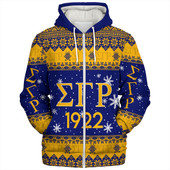 Sigma Gamma Rho Sherpa Hoodie Sorority Inc Christmas