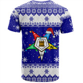 Order of the Eastern Star T-Shirt Christmas Symbols Design