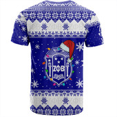 Zeta Phi Beta T-Shirt Christmas Symbols Design