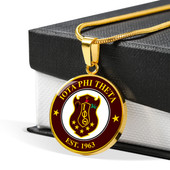 Iota Phi Theta Necklace Circle Logo