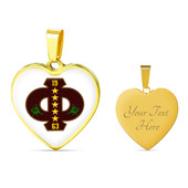 Iota Phi Theta Necklace Heart Star