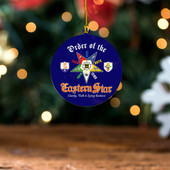 Order of the Eastern Star Acrylic And Wooden Ornament Letter