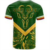 South Africa T-Shirt Pattern Protea Flower