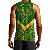 South Africa Tank Top Pattern Protea Flower