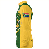 South Africa Long Sleeve Shirt Rugby Protea Flower