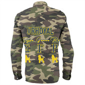 Sigma Gamma Rho Long Sleeve Shirt Camouflage Style Greek