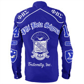 Phi Beta Sigma Long Sleeve Shirt Greek Fraternity Style