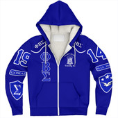 Phi Beta Sigma Sherpa Hoodie Greek Fraternity Style