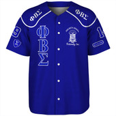 Phi Beta Sigma Baseball Shirt Greek Fraternity Style