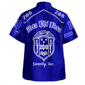 Zeta Phi Beta Hawaiian Shirt Greek Sorority Style