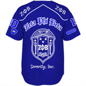 Zeta Phi Beta Baseball Shirt Greek Sorority Style