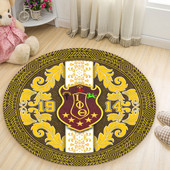 Iota Phi Theta Round Rug Royal