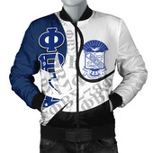 Phi Beta Sigma Bomber Jacket Custom Dove Symbols