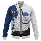 Phi Beta Sigma Baseball Jacket Custom Dove Symbols