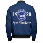 Zeta Phi Beta Zipper Bomber Jackets Finer Sorority