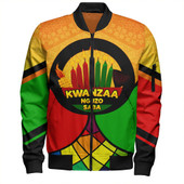 Kwanzaa Zipper Bomber Jackets Nguzo Saba Style