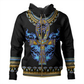 Egyptian Hoodie Ankh Ft Eye Of Ra