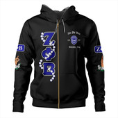 Zeta Phi Beta Hoodie Sorority Pearl And Dove