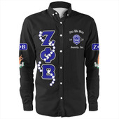 Zeta Phi Beta Long Sleeve Shirt Sorority Pearl And Dove