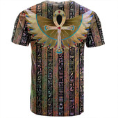 Egyptian T-Shirt Symbols Pattern Art Design