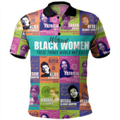 Black History Polo Shirt African Women Inventors