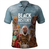 Black History Polo Shirt Is World History