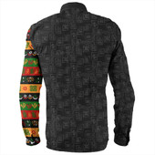 Adinkra Long Sleeve Shirt Adinkra Symbols Print