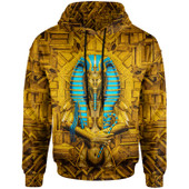 Egyptian Hoodie - Egyptian Pharaoh Inside Gold Hoodie