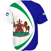 Lesotho Baseball Shirt Circle Style