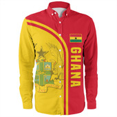 Ghana Long Sleeve Shirt In My Heart