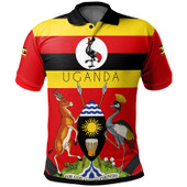 Uganda Polo Shirt - Africa Uganda Pride Polo Shirt