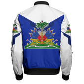 Haiti Zipper Bomber Jacket Arrow Style