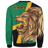 Jamaica Sweatshirt - African Patterns Lion Roar Wild Style Sweatshirt