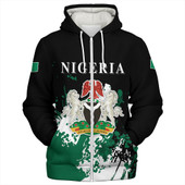 Nigeria Sherpa Hoodie Spanit Style