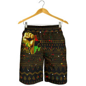 African Men Short - African Patterns Black Power Men Short