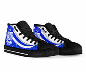 Phi Beta Sigma High Top Shoes - Fraternity Greek Alphabet Symbols High Top Shoes