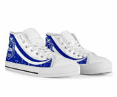 Zeta Phi Beta High Top Shoes - Sorority Greek Alphabet Symbols High Top Shoes