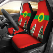 Oromo Car Seat Cover - African Patterns Pattern Style Car Seat Cover