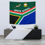 South Africa Tapestry - African Patterns Springbok Rugby Tapestry