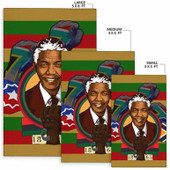 African Area Rug - African Patterns Nelson Mandela Fighting for African Area Rug