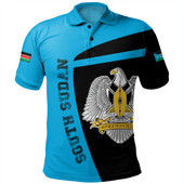 South Sudan Polo Shirt Half Concept