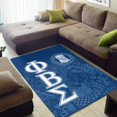 Phi Beta Sigma Area Rug - Fraternity Black Roots Area Rug